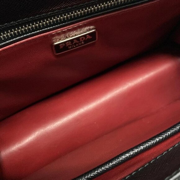 PRADA -  Black Saffiano Tote Bag  684-072825 - Picture 12 of 14